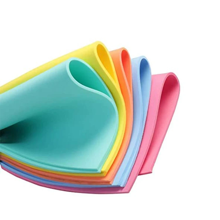 Customized 1mm Color Craft Goma Eva Foamiran Foam Sheet