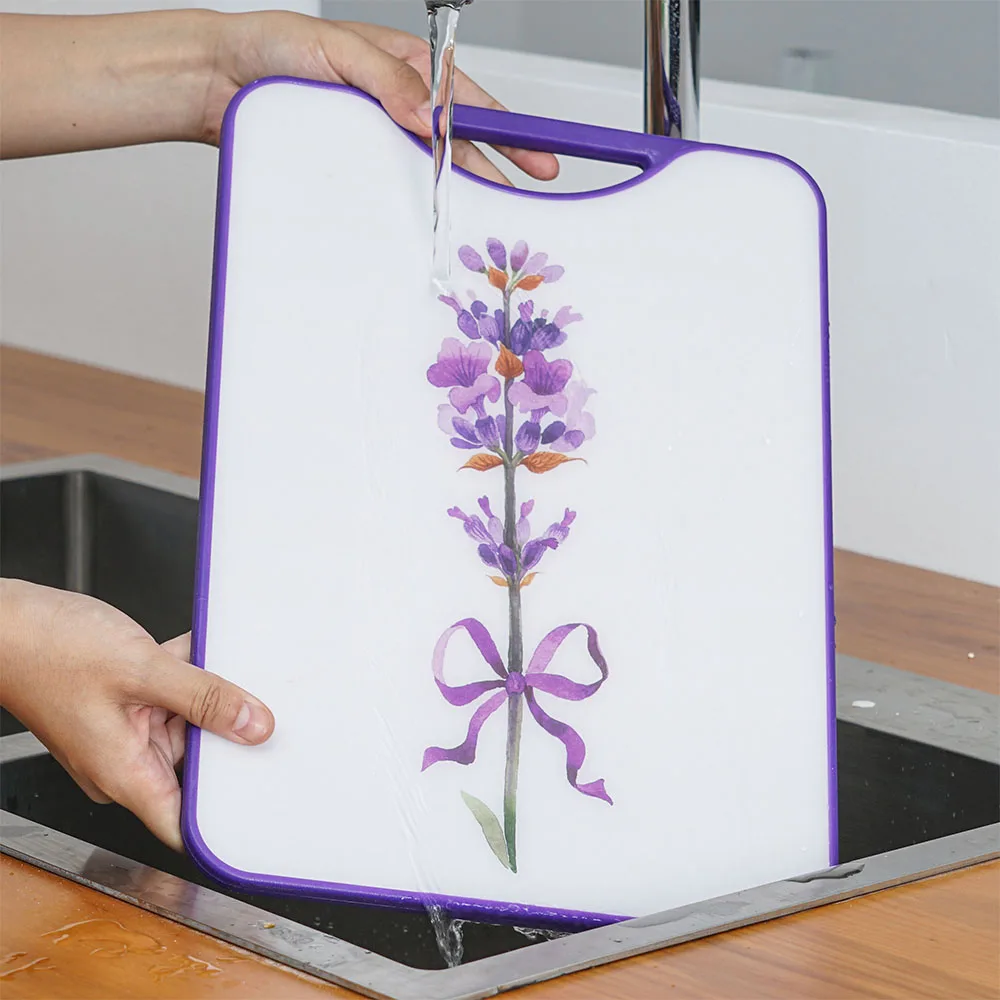 High Quality New Design cutting board Eco- Friendly large two sided plastic cutting board