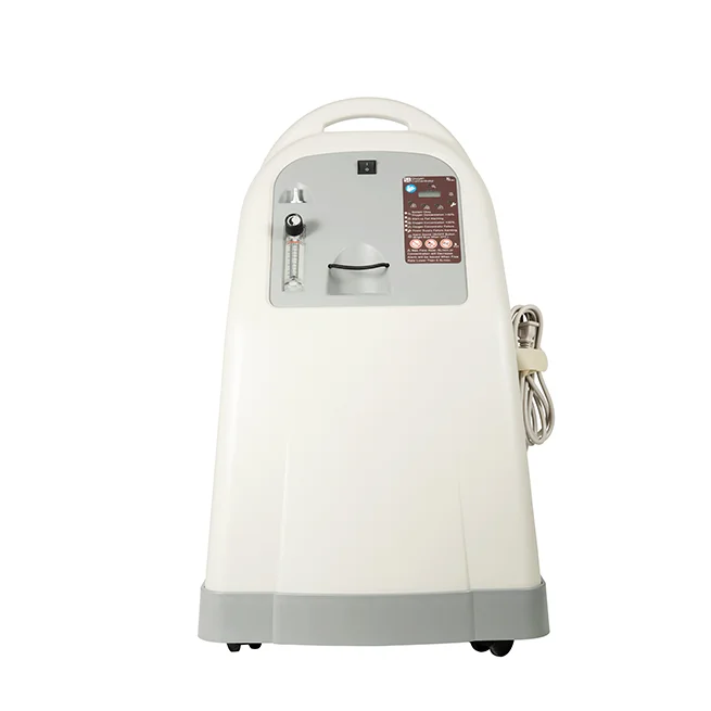 Stable 24 hours Continuous Working Oxygen Concentrator in Light Grey with Advanced Oxygen Generation Technology