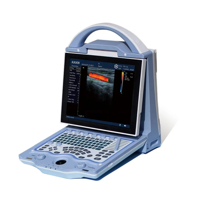 Manufacturer's Wholesale Price DCU12 Portable Medical Ultrasound Instruments Electric CE KAIXIN Prices of Ultrasound Machine