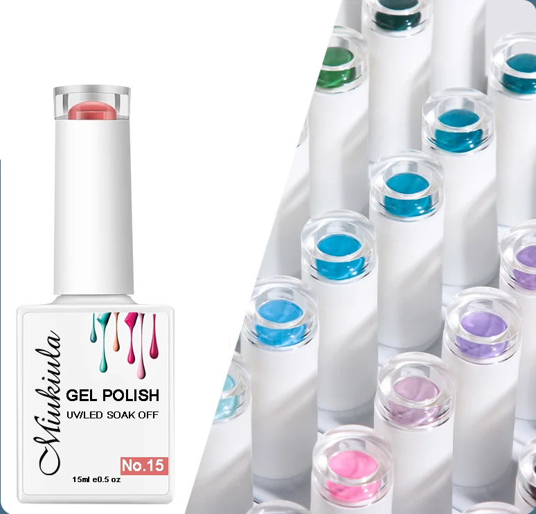 Miukiula Manicure full kit personalized sets no name brand wholesale uv professional starter gel nail polish kit