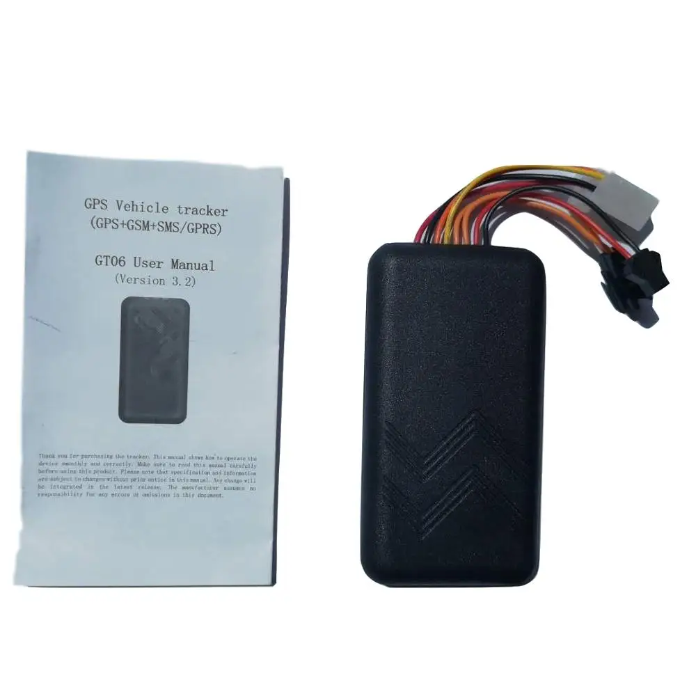 Vehicle Car Tracker GPS GT06 Easy Install Mini Car Vehicle Tracking Device GSM GPRS SOS Alarm Quad Band Web-Based