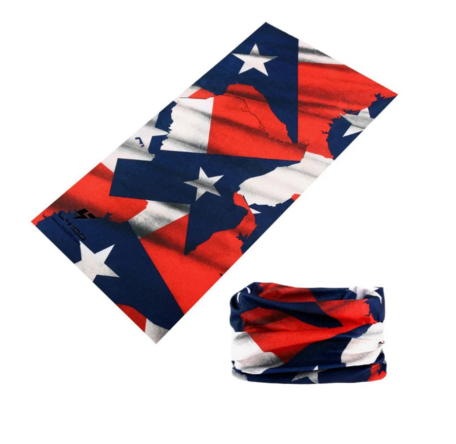 Customized Logo Printed Magic Scarf Multi Function Magic Scarf Seamless Tube Bandana