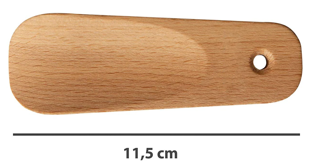 Hot Sale Beech Wood Small Custom ShoeHorns Mini Shoe Horn for Child