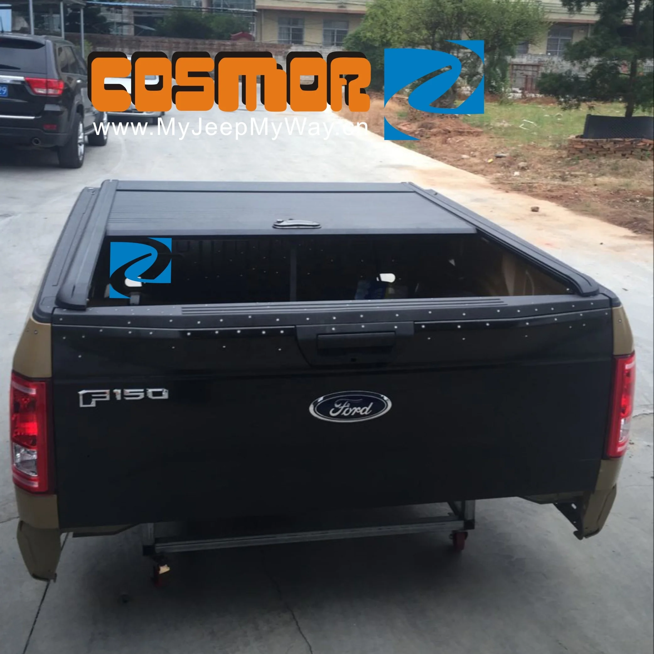 Алюминиевая роликовая Крышка для F150 GMC Dodge RAM1500 2016