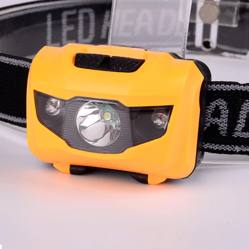 
Portable XPE Led Headlamp With Red Led Light Cheap Emergency Outdoor Led Head Torch For Promotion 