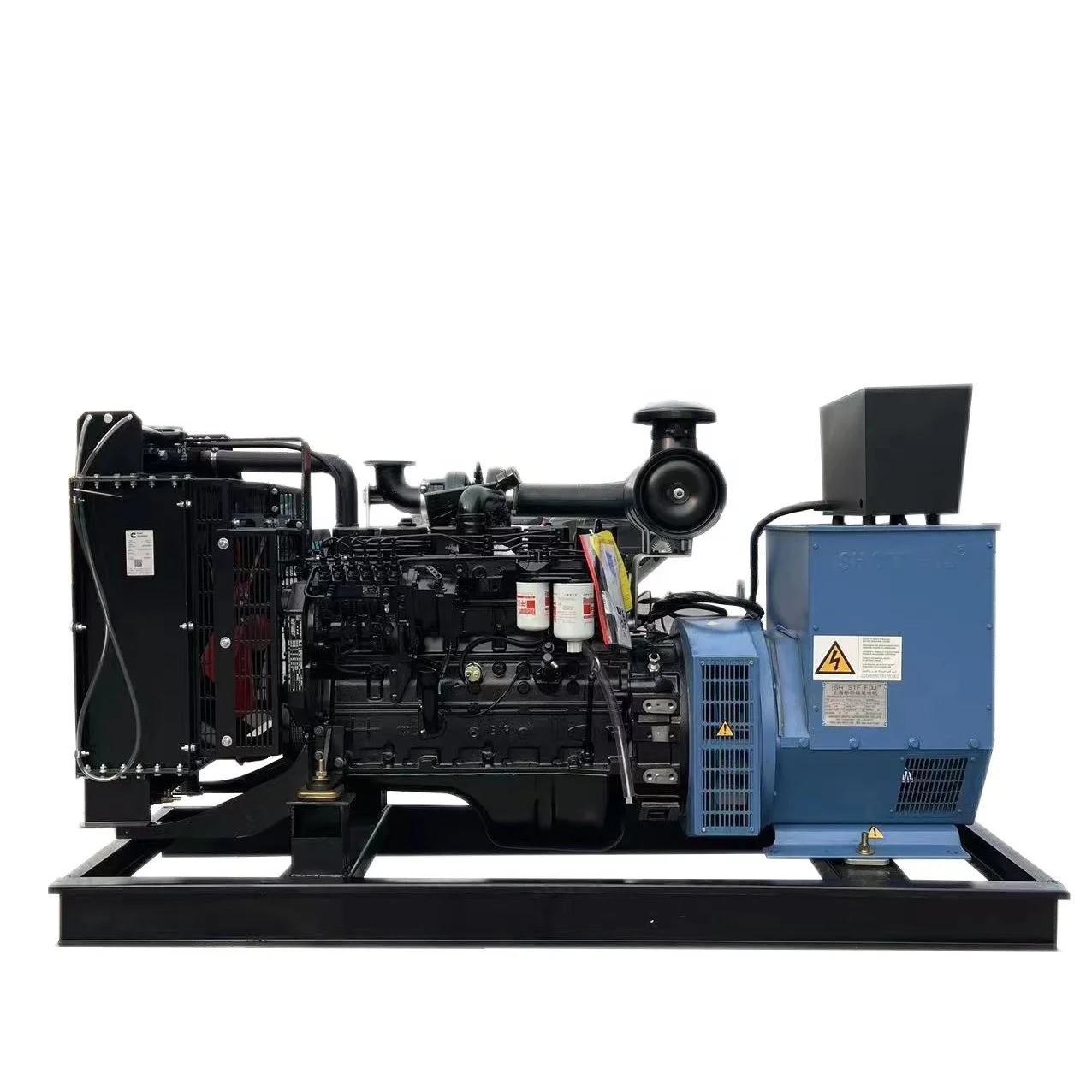 60kva 80kva 100 kva 150kva silent type of diesel generators with Cummins / wechai /shangchai /yuchai engine for sale