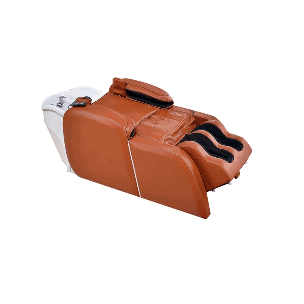 Newest OEM Design Cheapest Hair Salon  Hair salon equipment  For Hot Sale    with  bowl sink shampoo bed