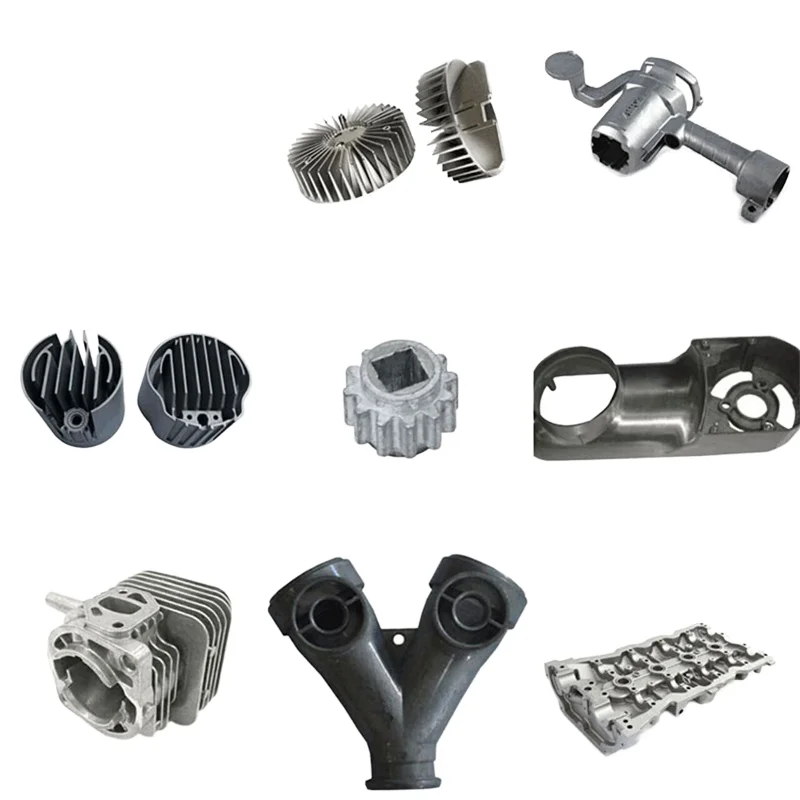 Custom Anodized Die Casting Parts Hot Chamber Sand Casting Service with Zamark Metal Zinc Aluminum Durable Casting Services
