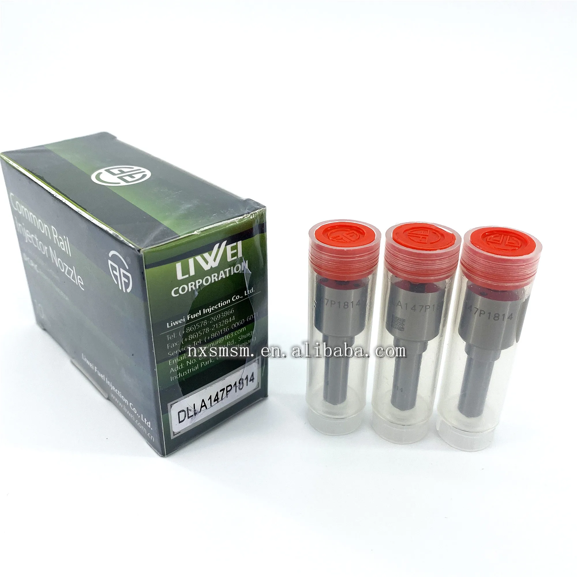 LIWEI DLLA147P1814 Common Rail Injector Nozzle 147P1814 For Diesel Fuel Injector 0445 120 153