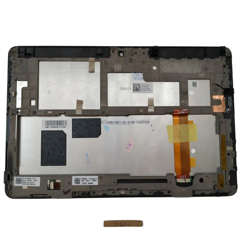 
10.8 inch for Dell Venue 11 Pro (7140) Touch screen LED LCD Display Assembly 04JCT0 003DKW 