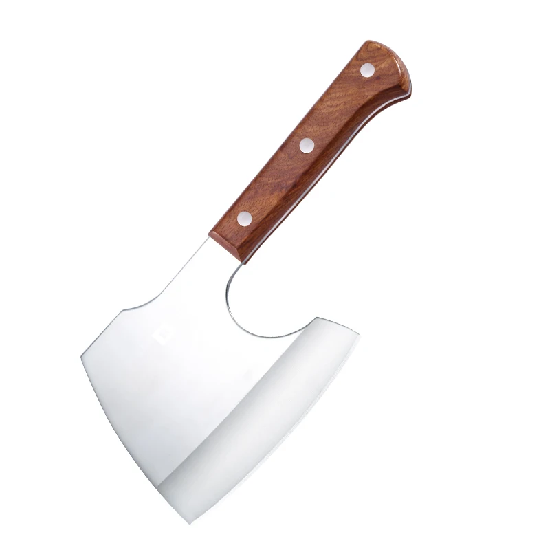 chopper knife Hot sell in Amazon Full Tang Heavy Thick Blade Chopper Knife  Meat Cleaver for Bone stainless steel axe knife