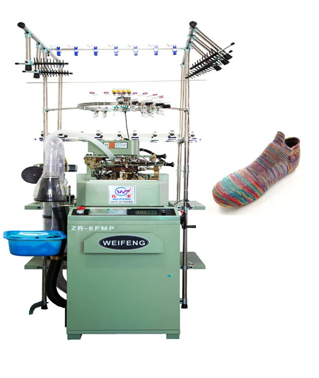 
Full automatic computerized shoe upper socks knitting machine for making sport shoe uppers 