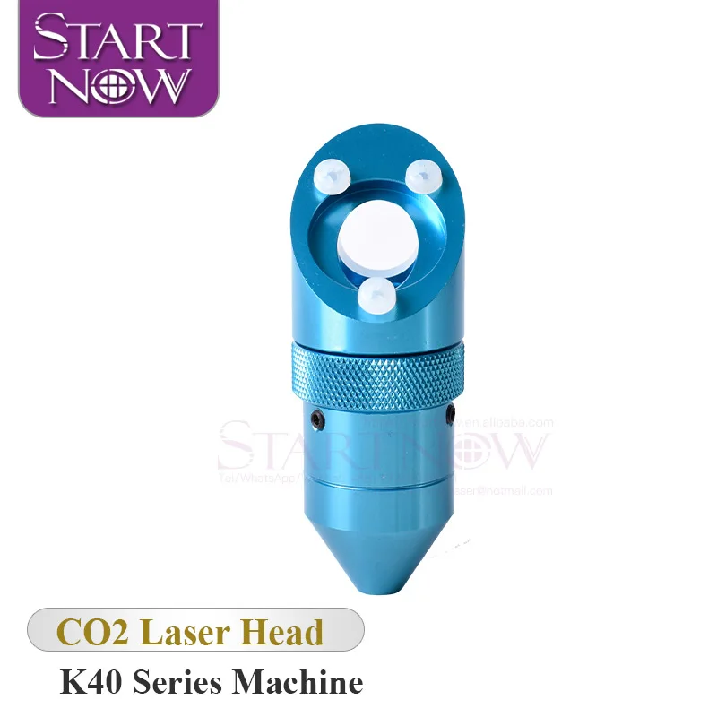 Startnow K40 for CO2 Laser Engraving Cutting Head Lens Dia 12/18mm Focusing Length 50.8mm Mirror 20mm
