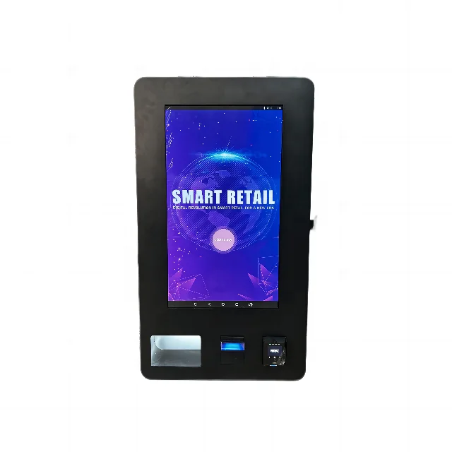 Automatic 32 inch touch screen Mini wall mounted  vending machine TO SELL lashes  free logo wrap