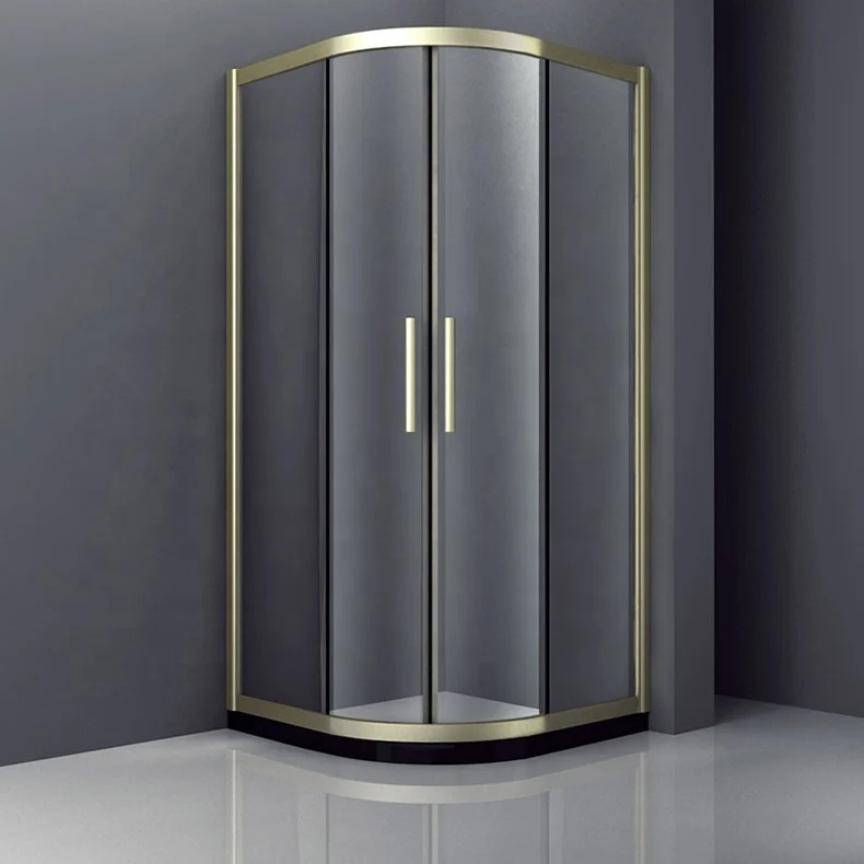 Китайский высококачественный алюминиевый заводской алюминиевый профиль из матового никеля для душа