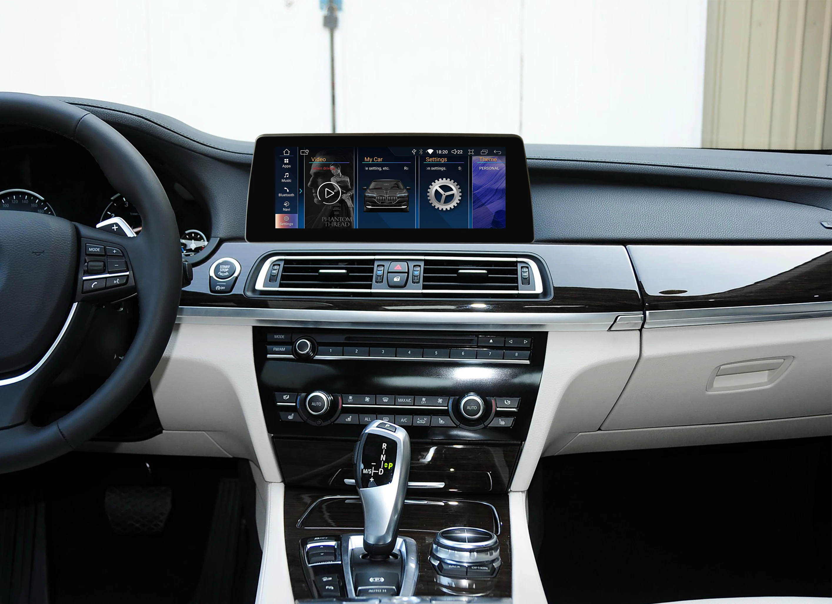 Voyeego 10.25 Inch 8 Core 8+64GB Upgrade Screen Android Multimedia Player For BMW 7 Series F01 F02 2009-2016