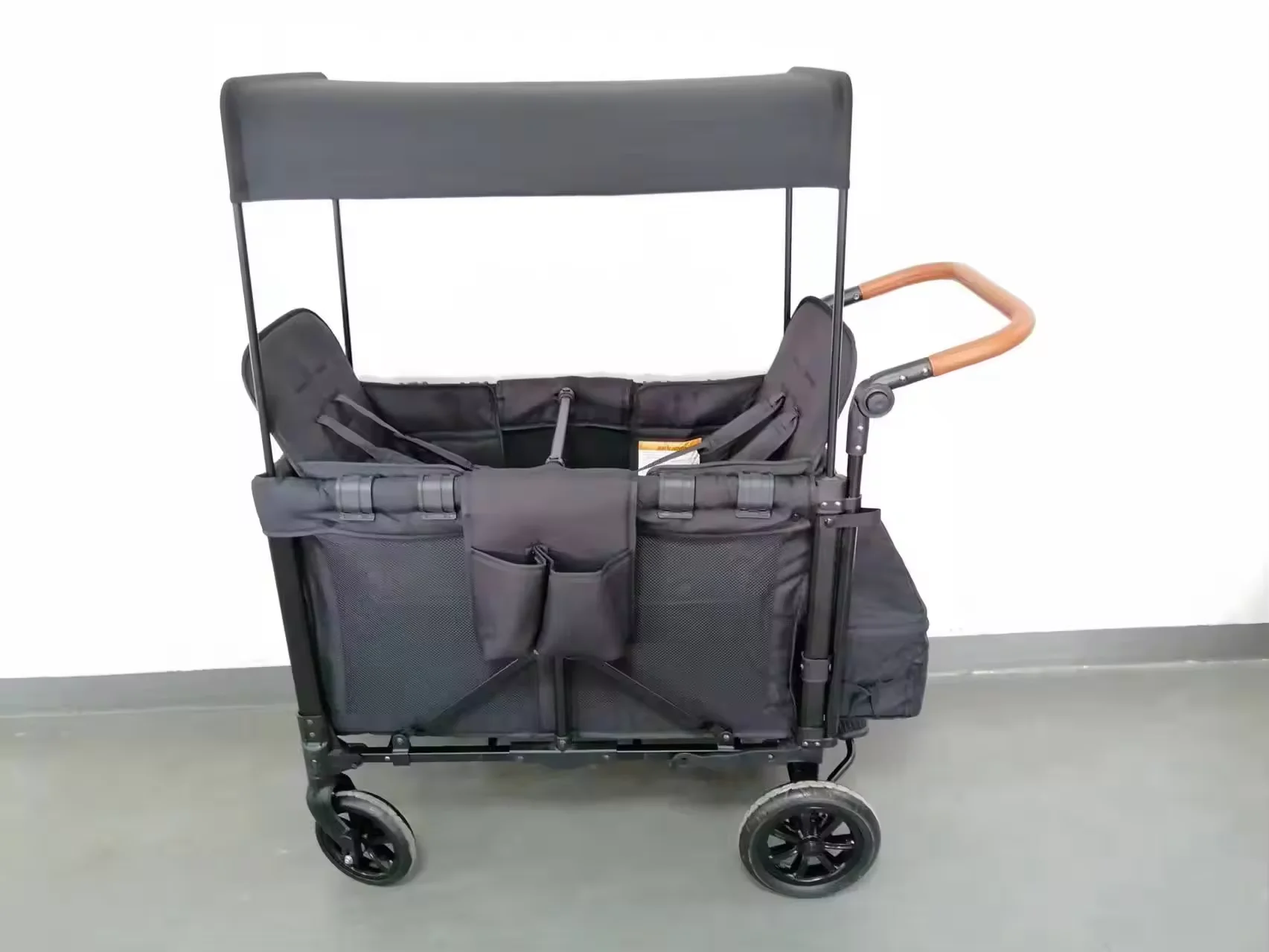 Outdoor Luxury Wagon Baby Stroller for Four Seat Kids Wagon Stroller