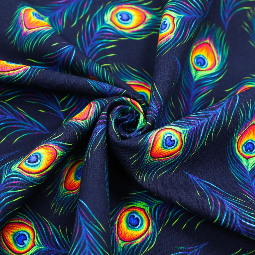 44' 145gsm Custom Colorful Organic Floral Liberty Printed 100% Cotton Fabric Prices For Clothing AT-FT100537