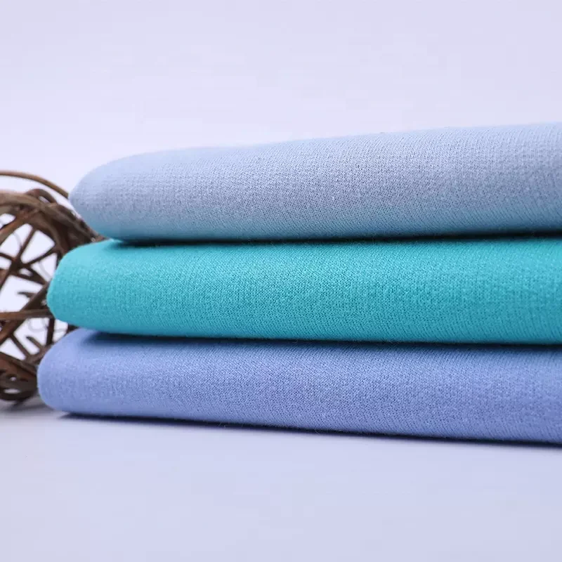 Skin Friendly Soft Hand Thick Fish Scale Cloth 440GSM 100% Cotton Hoodie French Terry Fabric For Clothing