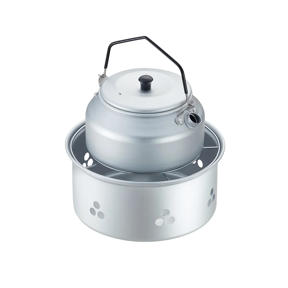 Travel Tableware Portable Aluminum Outdoor Cooking Ware Set Pot Camping Pots And Pans