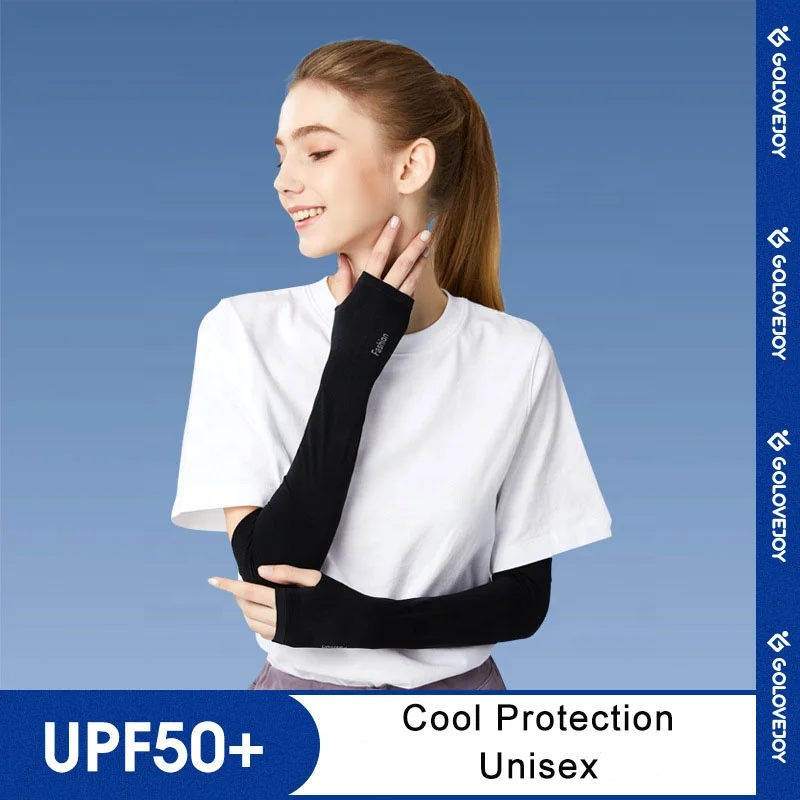 cooling sleeve summer uv protective breathable high elastic sleeves