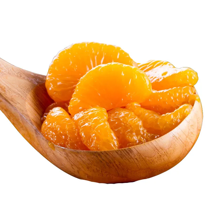 Оптовая продажа, свежие консервированные сегменты мандарина, апельсина в легком сиропе