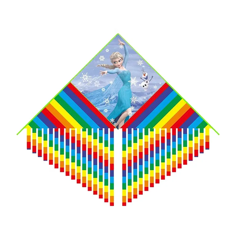 Chinese custom toys  polyester cartoon delta   kite for kids (1600402711465)