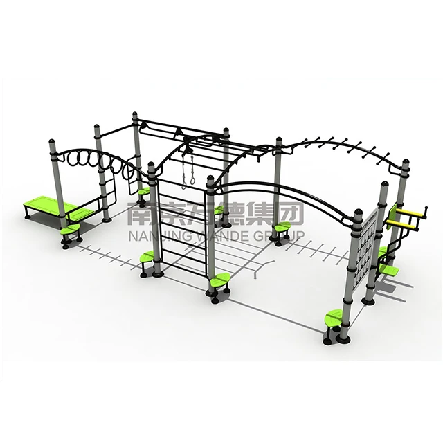 Креативное оборудование для занятий фитнесом на открытом воздухе