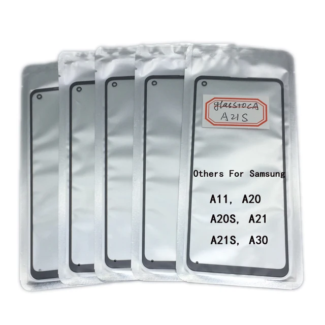 Top Sale Made In China Glass Cover Lens With Oca Screen Lens For Samsung A11  A20 A20S  A21  A21S  A30