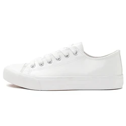 Hot Sale Low Top Custom Logo Sneakers Canvas Trendy Shoes Women Lace Up Casual Blank Women Canvas Shoes For Unisex