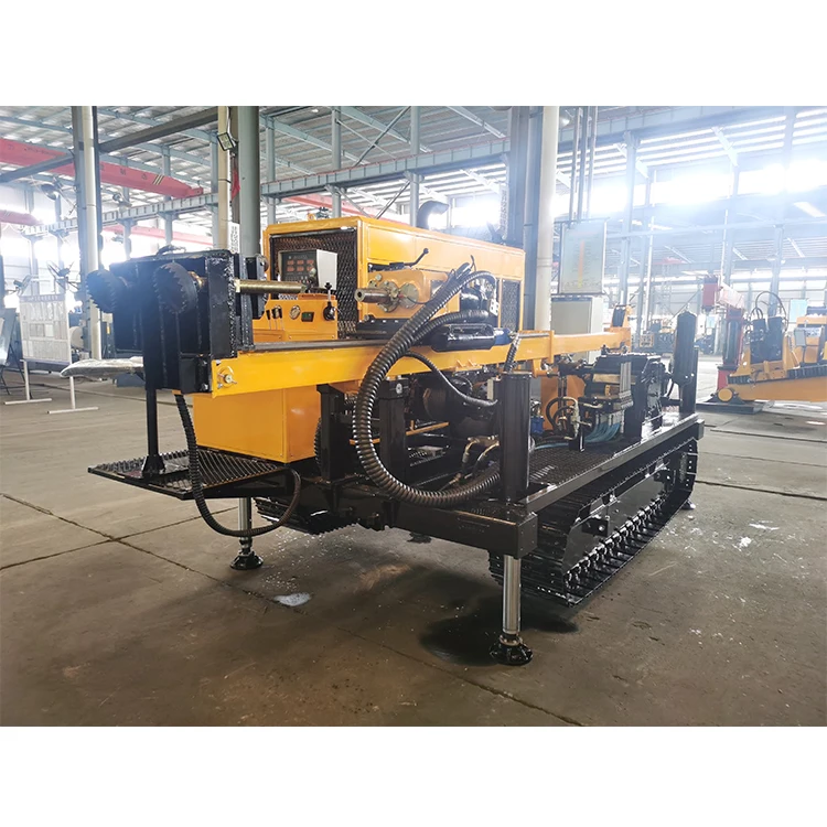 Full Hydraulic Core Diamond Wire Line Coring Drilling Rig with diesel Power Hydraulic System Efficient Rock Sample Drilling Rig