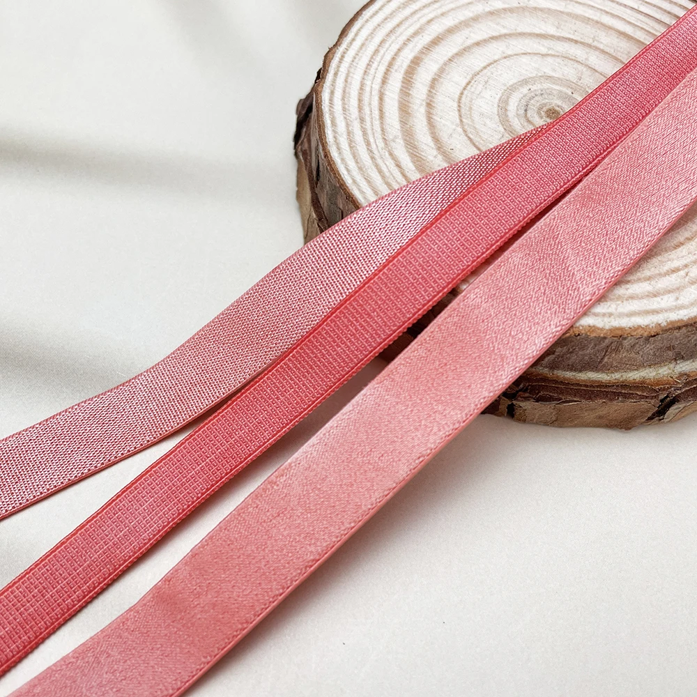 Wholesale cheap custom polyester nylon soft woven elastic lace bra straps webbing