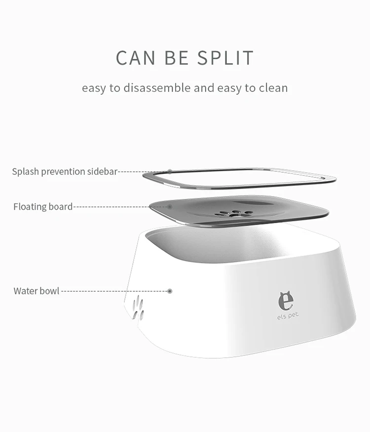  Eco-Friendly Chinese Supplier Plastic Bowl Pet Salad Microwavable Floating Bowls For