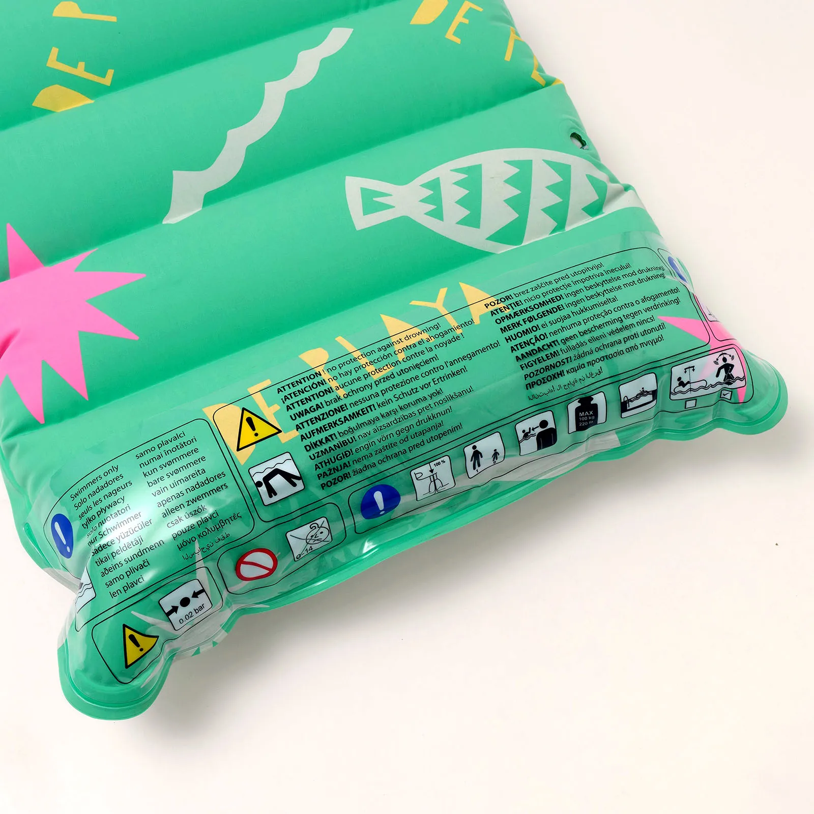 Support customization inflatable pool toys - bcolorful pool float cute summer beach party toys adult outdoor floating pool