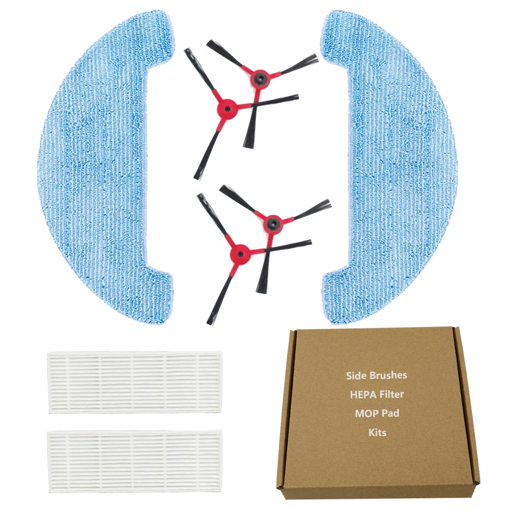 Aspiradora Spare Parts Kits Side Brushes HEPA Filter and MOP Wipes Battery 30 Brushless Motor OEM Aspirateur Point Noir H11 14.4