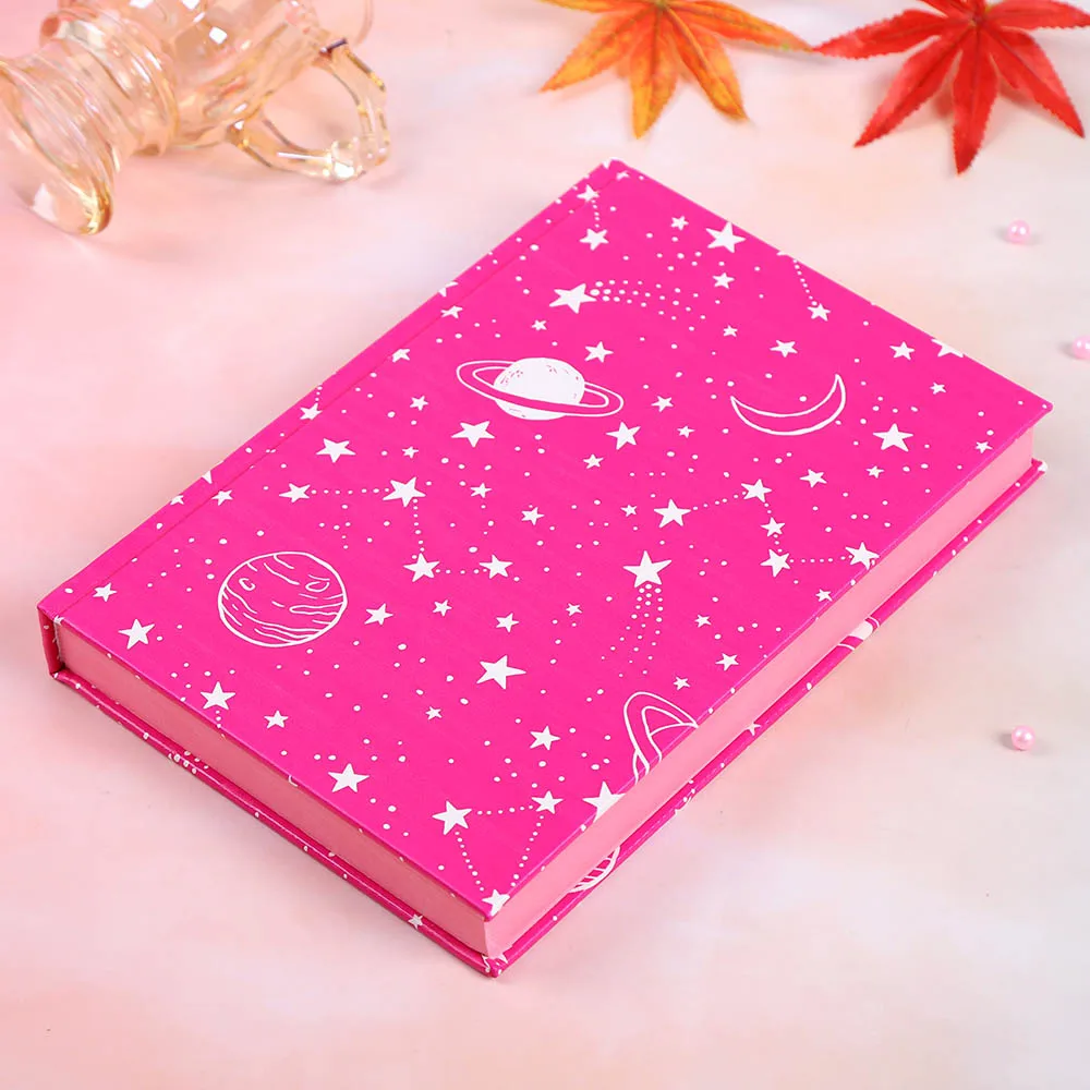 Custom A5 Hardcover Lay Flat 120GSM Dotted Notebook Journal with Back Paper Pocket Available