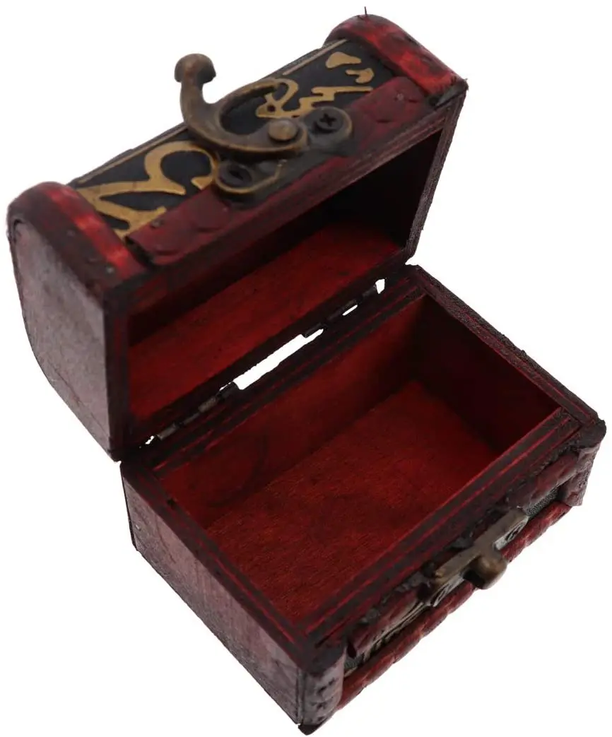 Wholesale Low Moq Hand Carved Antique Wooden Jewelry Box Wooden Jewelry Set Box