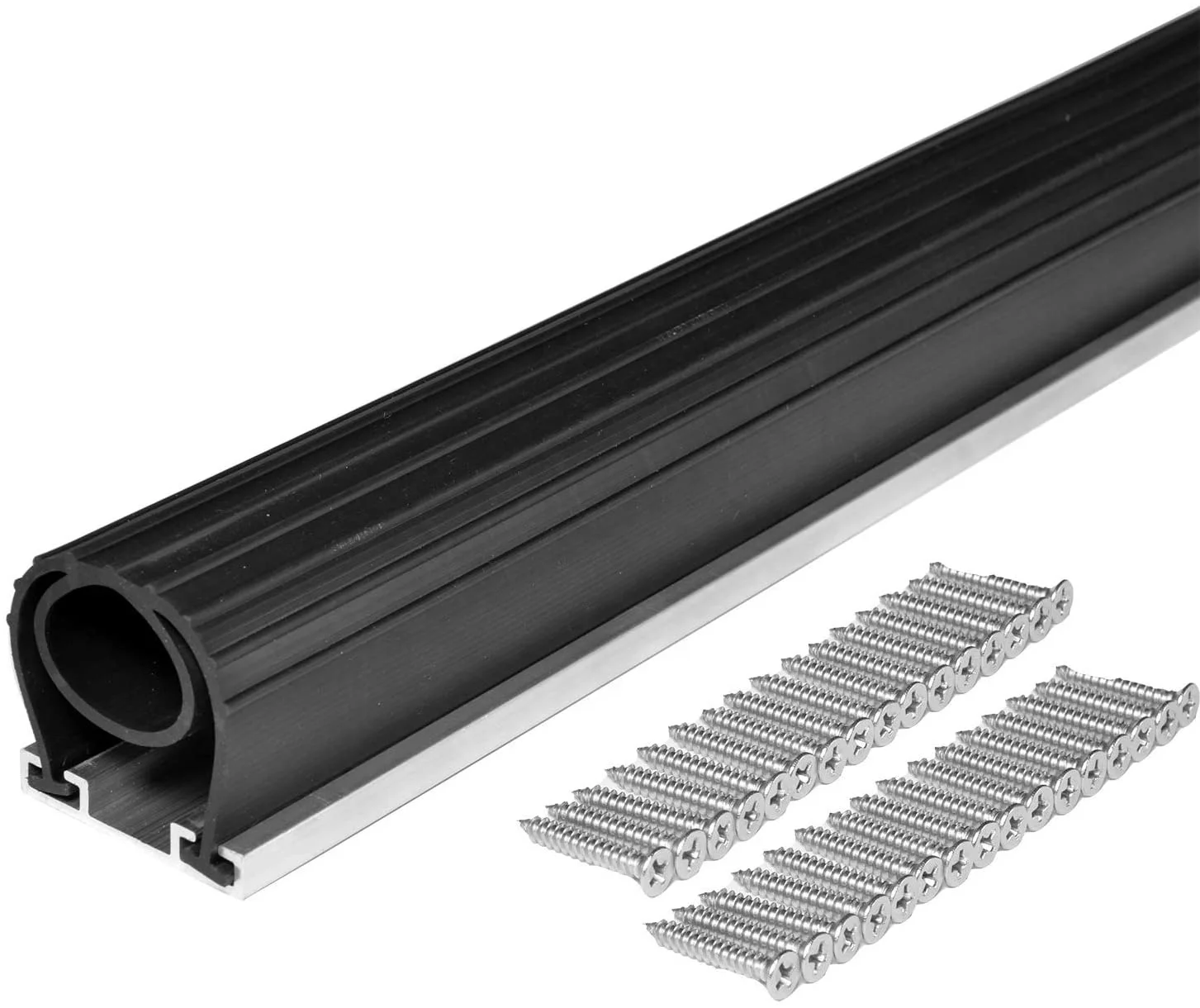 Roll up garage door bottom rubber seal strip universal garage door U-Bottom seal
