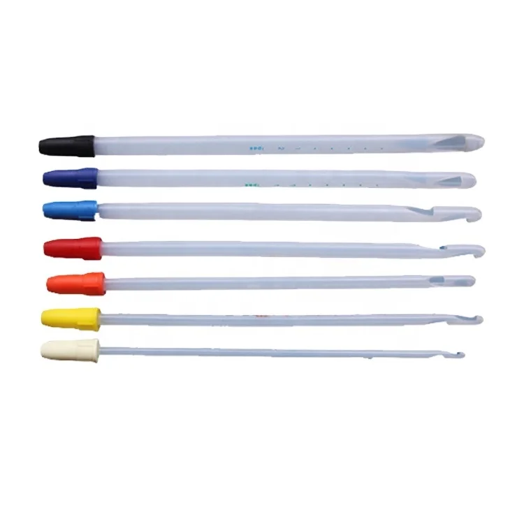 Fr4-Fr12 factory Disposable Medical Non-toxic Gynecology Uterus Drainage Tube/ Karman Cannula/Sterile Rigid Curved Curetters