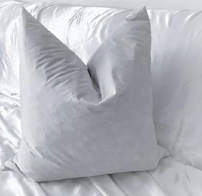 wholesale pillow inserts 50X50CM White Goose Feather Pillow Insert Cushion