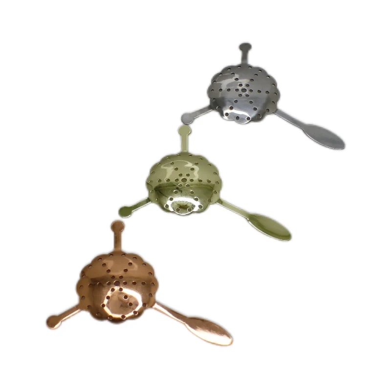 304 Stainless Steel Julep Ice Filter Bar Tools Shell Shape Mixing Glass with Bar Strainers Ice Separator and Mixer