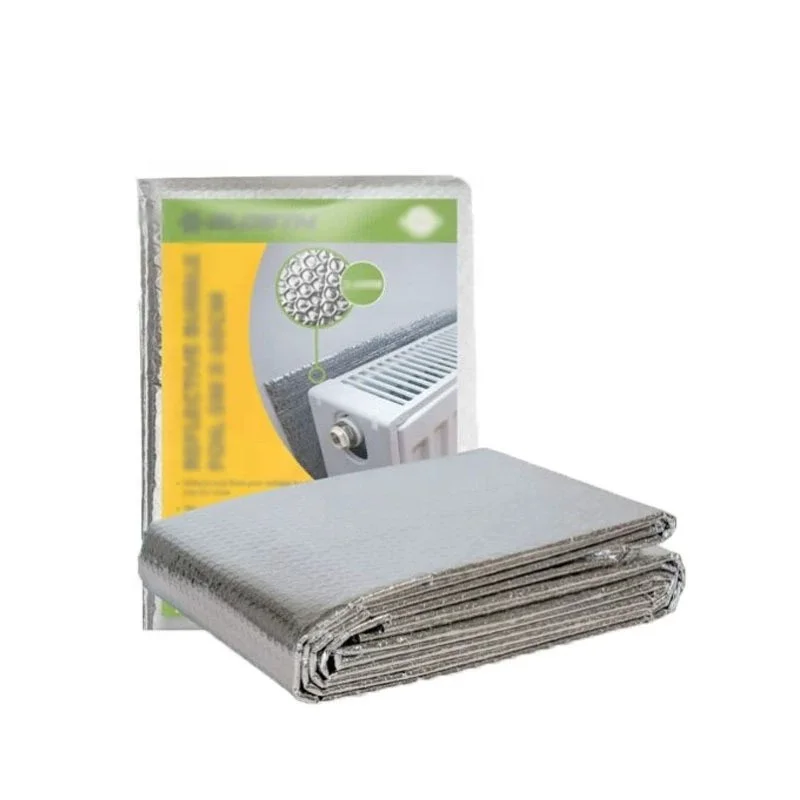 Radiator Foil Reflective Bubble Sheet 60 cm 5 m Custom Home Heating Insulation with Adhesive Pad