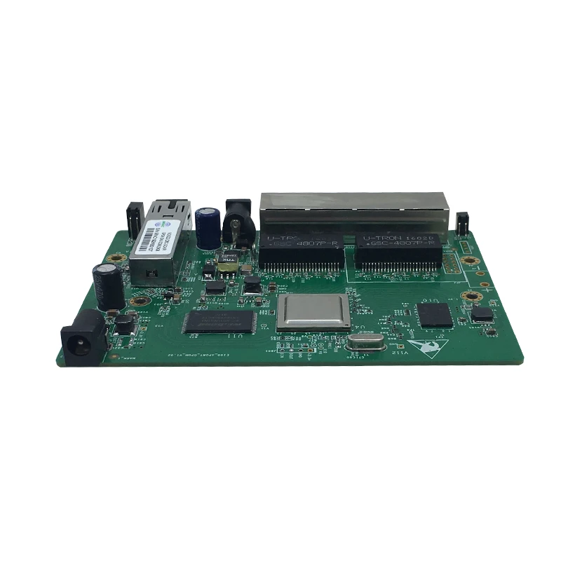  FTTX FTTB 4 LAN PoE порт GEPON MDU ONT 10/100/1000 Мбит/с IEEE802.3af/at GPON ONU для IP-Камеры