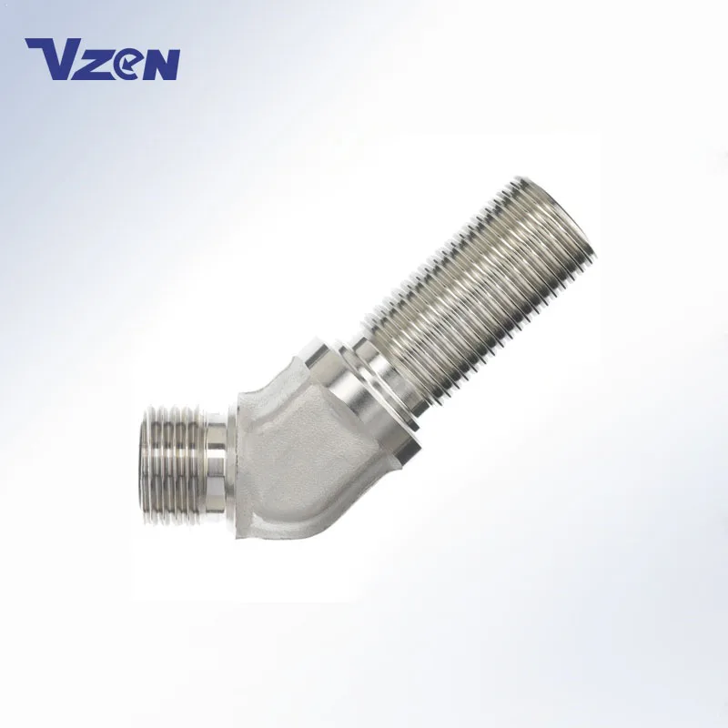 FS2702 из нержавеющей стали SAE уплотнительное кольцо наружное уплотнение Наружная Мужская переборка 45 Dep локоть перегородка