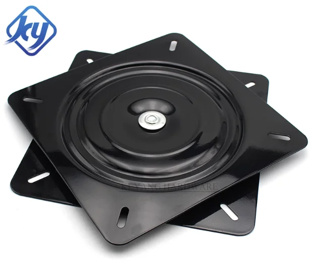 12 Inches Square Furniture Hardware Turntable 360 Degrees Free Rotation Full Ball Bearing Accessories Swivel Plate