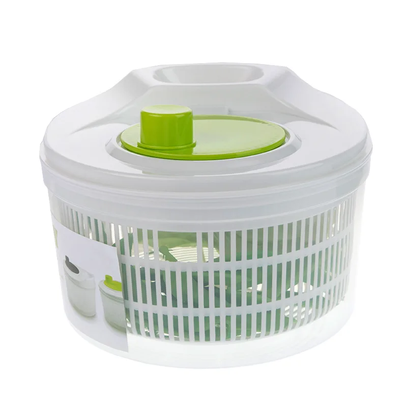 Vegetable salad dehydrator Simple fruit and vegetable washer Hand-crank household dryer