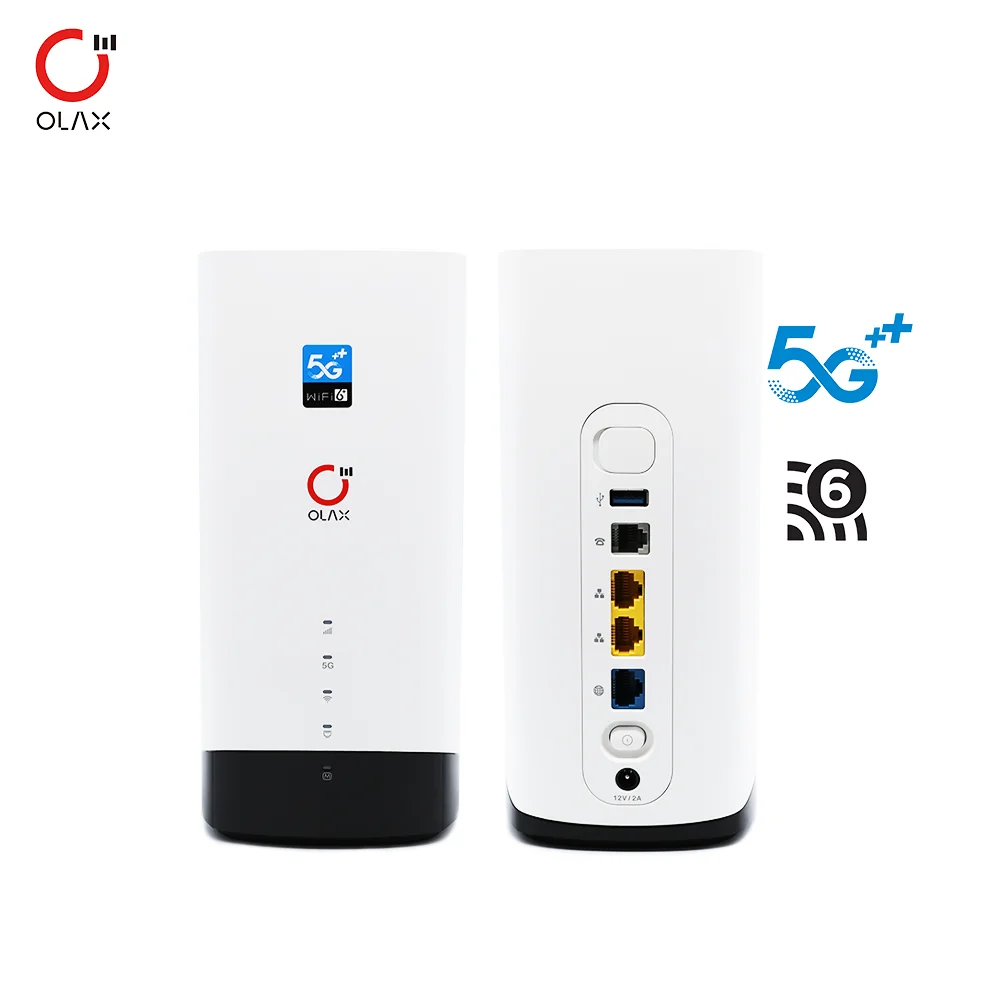 OLAX G5018 Wholesale Price Outdoor QC Chip Bypass Mobile wifi 6 4G LTE esim router mobile 5G openwrt router with sim card slot
