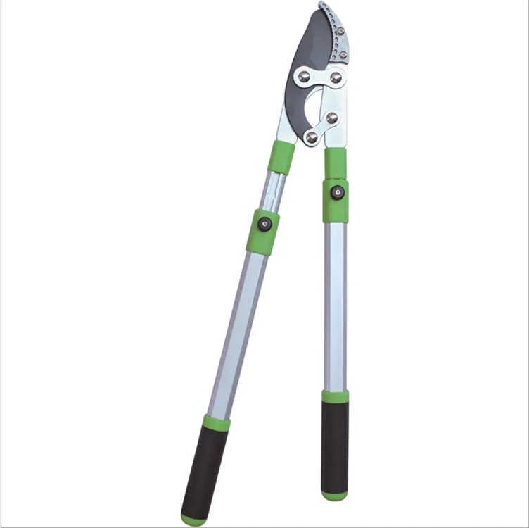 Heavy Duty Aluminum Handle Garden Tool Shear Tree Cutter Pruner Telescopic Pruning Shears