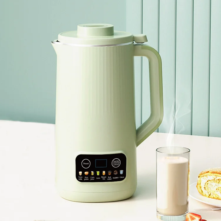 Mini Stainless Powerful Electric Wall Breaking Machine Mixer Blender Cooker High Speed Soybean Milk Maker Plastic Touchpad 1100